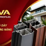 ĐỘ DÀY NHÔM BAO NHIÊU LÀ TỐT? – ZAVA tối ưu profile 1.2 đến 2mm theo từng cấu kiện